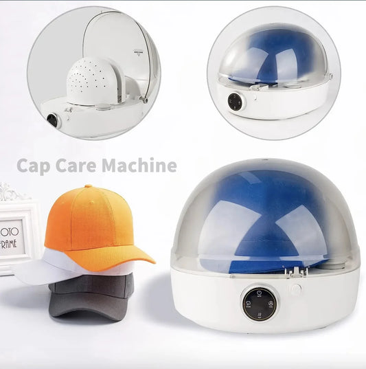 Hat Care Machine for Iron and Dry,Restore Misshapen Hat/Cap Natural Shape with Steam and Hot&Cold Wind Same day shipping to Mexi
