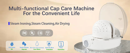Hat Care Machine for Iron and Dry,Restore Misshapen Hat/Cap Natural Shape with Steam and Hot&Cold Wind Same day shipping to Mexi