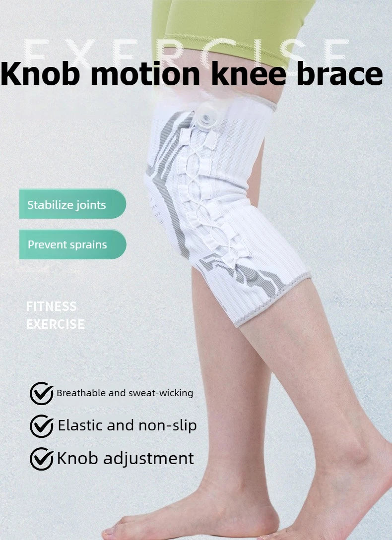 Professional Knee Brace Meniscus Joint Support AdjustableUnisex forMen Women Basketball Running Football Badminton Hiking Sports