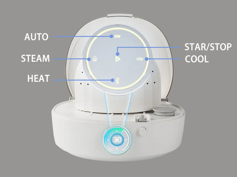 Hat Care Machine for Iron and Dry,Restore Misshapen Hat/Cap Natural Shape with Steam and Hot&Cold Wind Same day shipping to Mexi