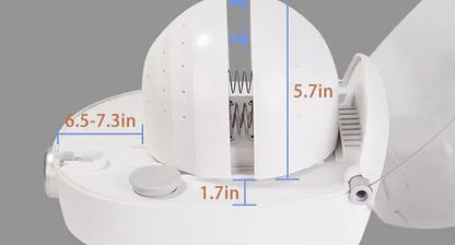 Hat Care Machine for Iron and Dry,Restore Misshapen Hat/Cap Natural Shape with Steam and Hot&Cold Wind Same day shipping to Mexi