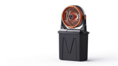 Portable Misting Fan -20000mAh USB Rechargeable Battery Powered Floor Cooling Fan With 9L Water Tank, Outdoor Spray Fan