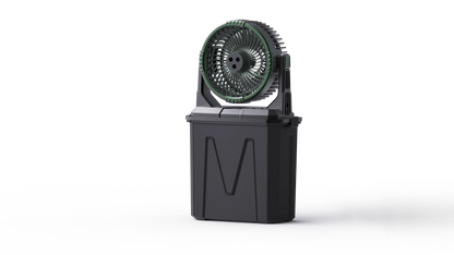 Portable Misting Fan -20000mAh USB Rechargeable Battery Powered Floor Cooling Fan With 9L Water Tank, Outdoor Spray Fan